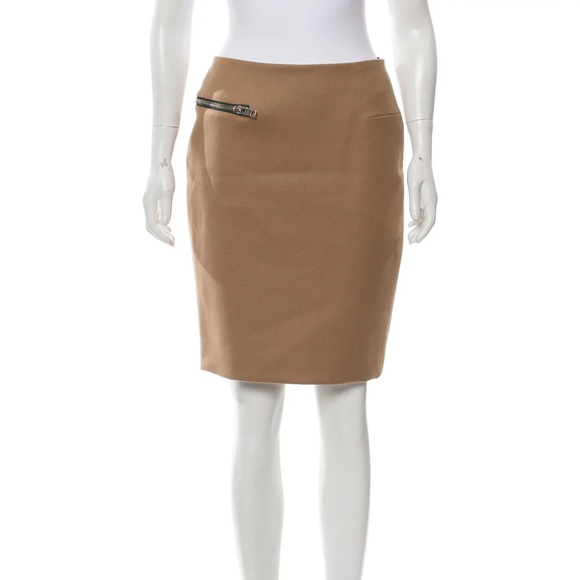 NWOT VICTORIA BECKHAM Wool Knee-Length Skirt